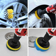 Drill Brush Set 28 Pieces Multicolor and   Car Cleaning Brush Set - 5 - cjdropshipping