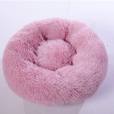 Plush pet nest - 0 - CJ - Beige pink - 100cm - CJJJCWGY03748 - Beige pink - 100cm