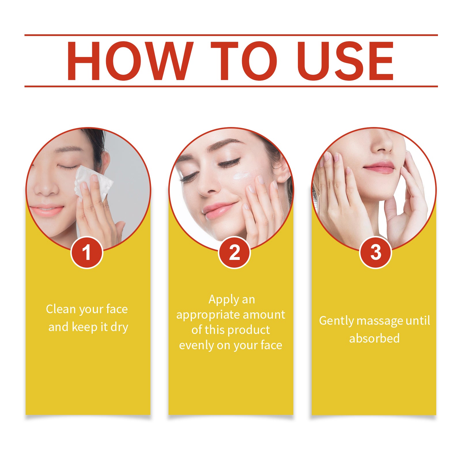 OUHOE Brightening Cream, Hydrates And Moisturizes Tender Skin With Refreshing, Light Texture, Nourishing And Firming Brightening Repair Cream - 5 - CJ