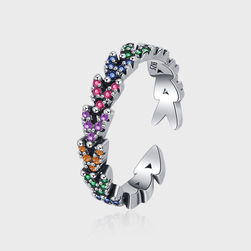 925 Sterling Silver Ear Heart Ring Women Ins Personality Cool Style - 4 - CJ