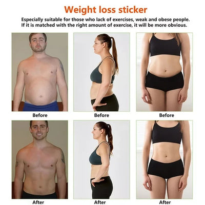 60PCS Slim Patch Weight Loss Slimming Diets Pads Detox Burn Fat Adhesive US - 5 - CJ