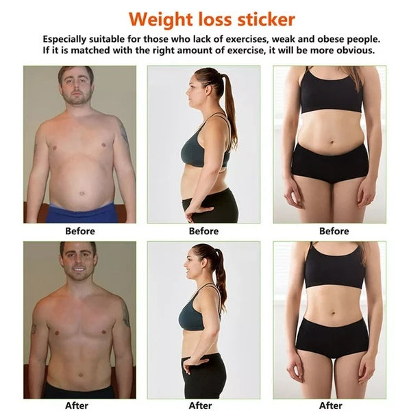60PCS Slim Patch Weight Loss Slimming Diets Pads Detox Burn Fat Adhesive US - 5 - CJ