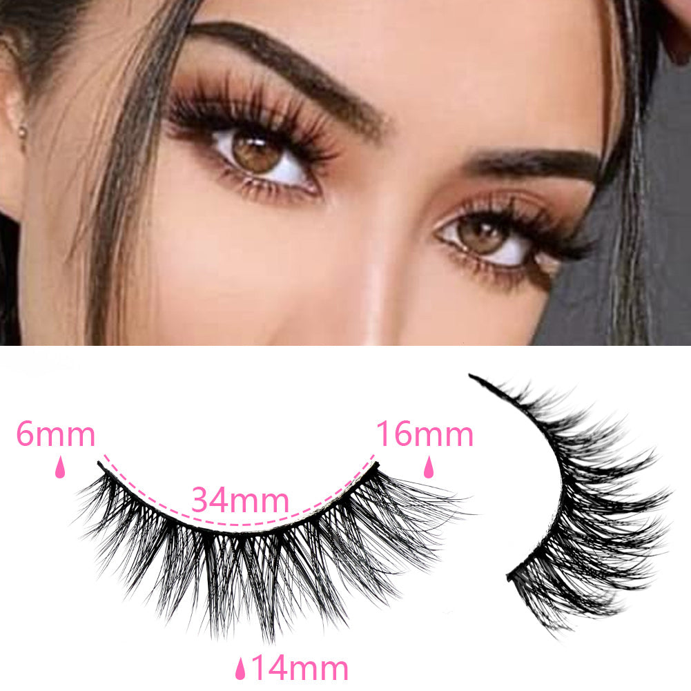 3D False Eyelashes Are Multi-layered, Realistic, Soft And Comfortable