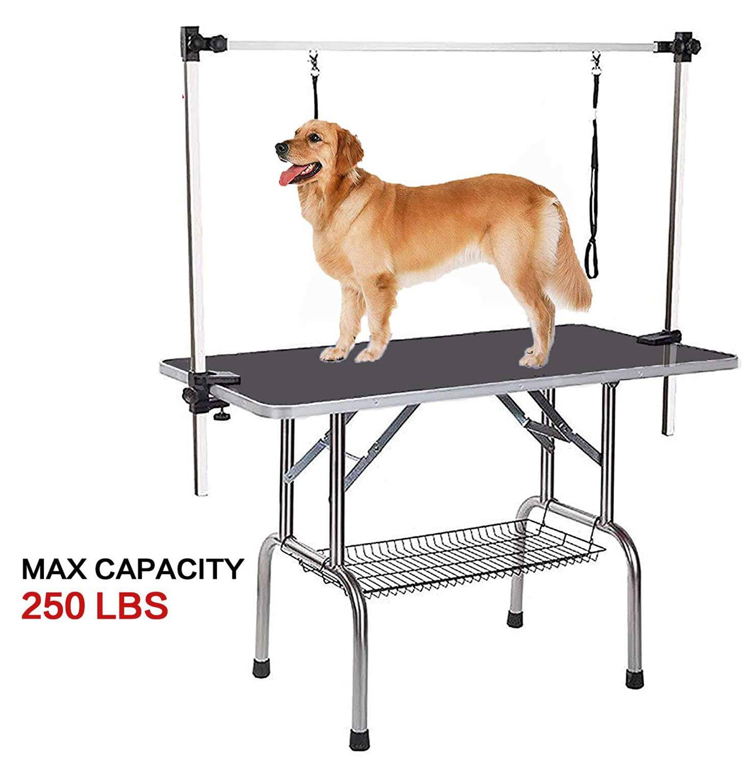 Portable Professional Dog Pet Grooming Table Adjustable Heavy Duty - 5 - CJ
