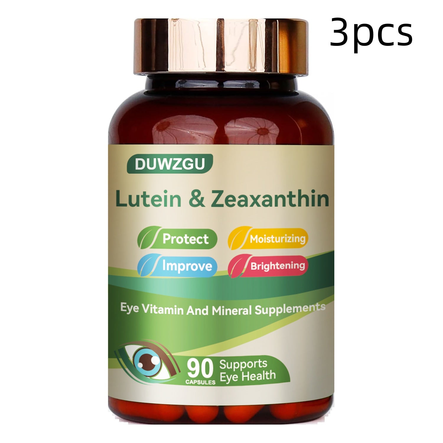 Storage Method Of Lutein Capsules At Room Temperature - 4 - CJ - 1style - 3PCS - CJHP225719209IR