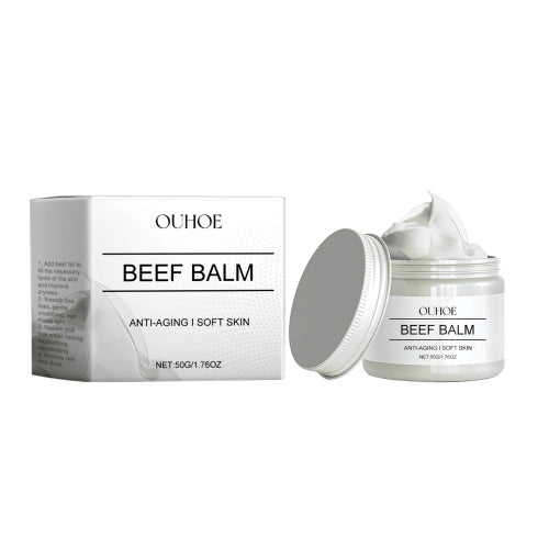 OUHOE Beef Balm, Fade Spots Deep Clean Hydrating Refreshing Skin Gentle Cream - 5 - CJ
