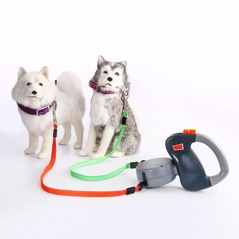 Retractable Dual Pet Dog Walking Leash - 0 - CJ