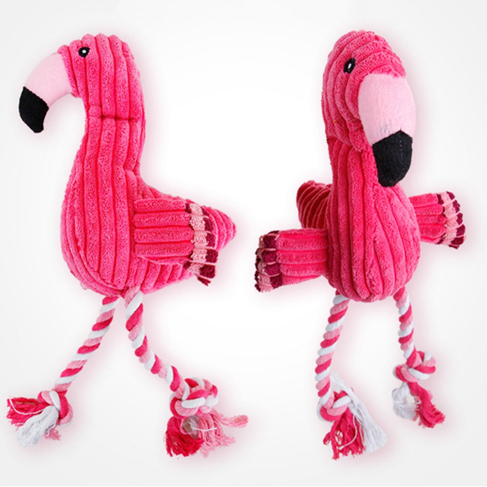 Vocal Animal Plush for Pet Dog Molar Teeth Cleaning Training - 0 - CJ