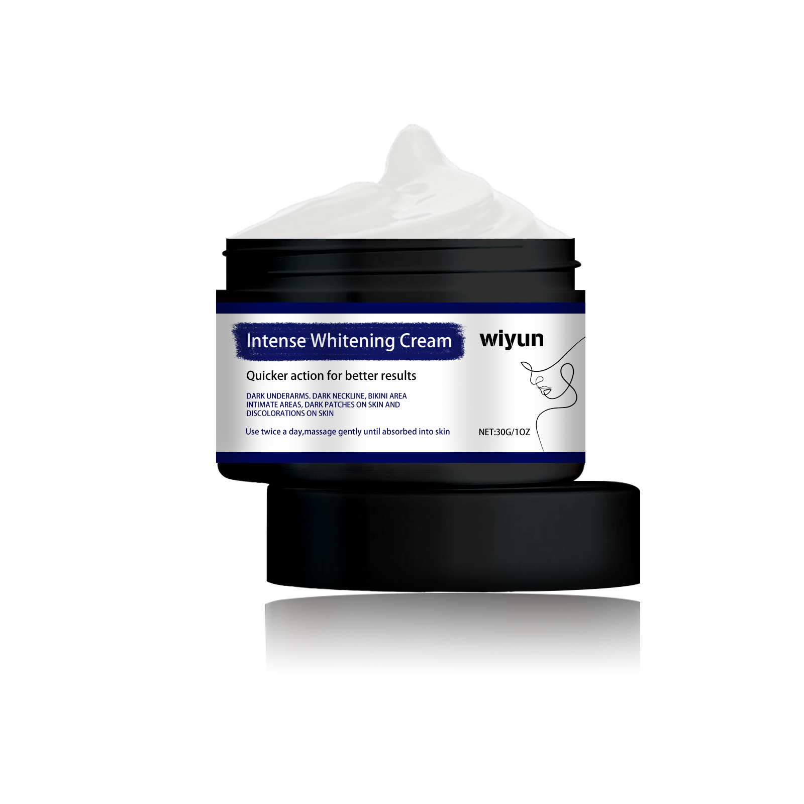 Wiyun Body Brightening Cream Improves Brightening Complexion, Deeply Nourishes, Hydrates And Gently Pamper Skin For A Tender Body - 5 - CJ