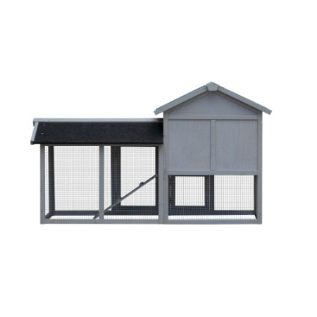 Rabbit Hutch Outdoor Bunny Cage Indoor,Extensible Chicken Coop With Large Run Space - No Leak Plastic Tray - 5 - CJ