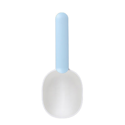 Pet Food Scoop With Ergonomic Bag Clip Handle For Cats Puppies And Small Dogs Measuring Scoop Dog Food Scoop, Plastic Measuring Cup Pet Food Feeding 1 Cup Spoon Long Handle With Clip For Dogs Cats - 5 - CJ