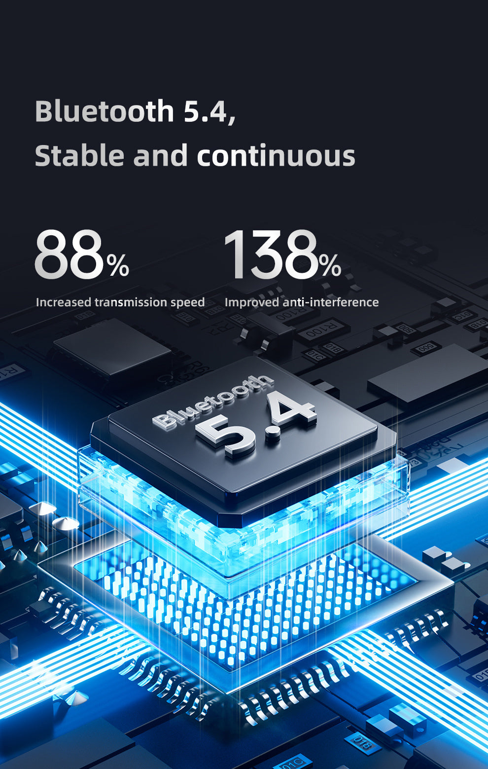 AWEI ANC ENC True Wireless Sports Bluetooth Earphones