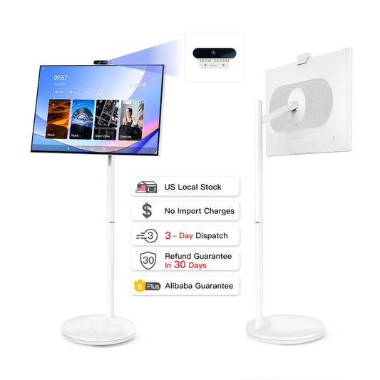 32 Inch 128GB Smart Portable TV Android OS 1080P 13MP Camera Remote Control Control Home Office Entertainment Portable Smart Tv - 5 - CJ