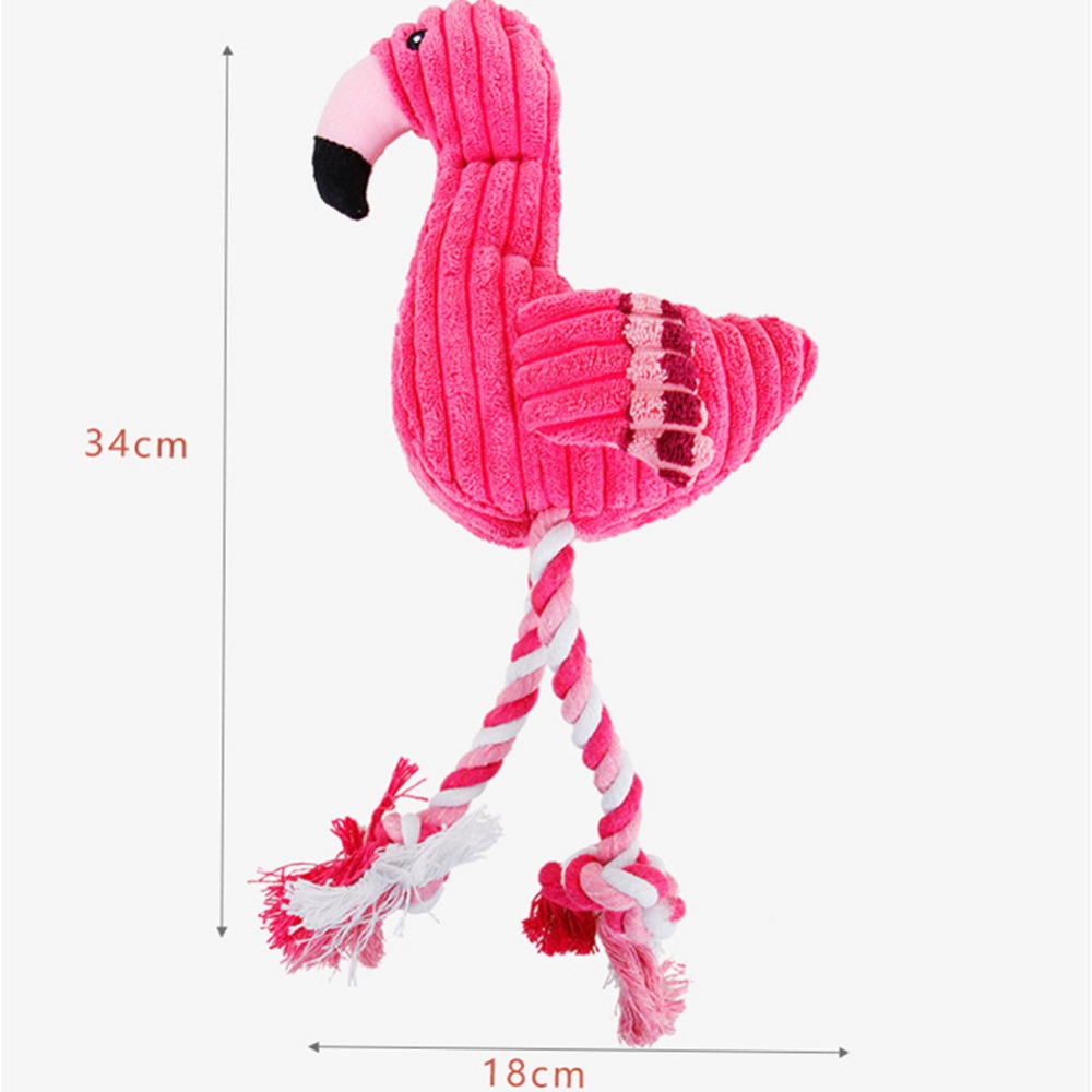 Vocal Animal Plush for Pet Dog Molar Teeth Cleaning Training - 0 - CJ