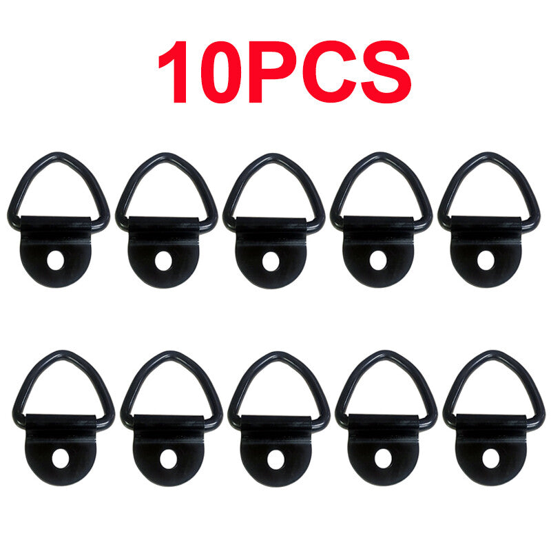 10Pcs V - Rings Hook Tie Down Point Load Securing Lashing Ring Heavy Duty Anchor. - 5 - CJ