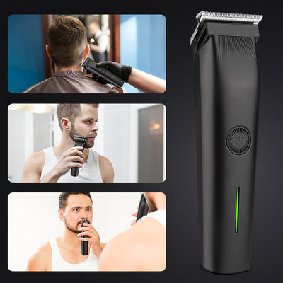 Beard Trimmer, 3 In 1 Hair Clippers And Mens Grooming Kit, Face, Nose, Ear Hair Trimmer - Black - 5 - CJ