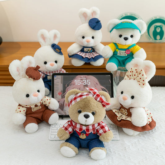 Rabbit Plush Toy Cute Youth Couple - 0 - CJ