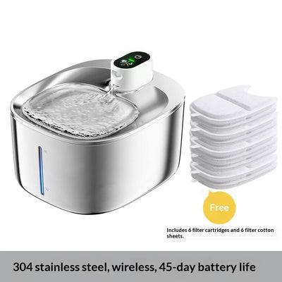 Wireless Smart Cat Water Fountain - 0 - CJ
