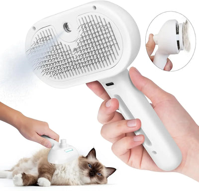 Pets Spray Hair Comb Pet Hair Remover Cleaning Brush Cats Grooming Dog Accessories Tools Dematting Water Mist Humidifier Comb Pet Supplies - 0 - CJ