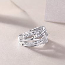 1Star Ring Diamond Ring Luxury Fashion Set Moissanite Silver Ring Prohibit TikTok sales - 5 - CJ