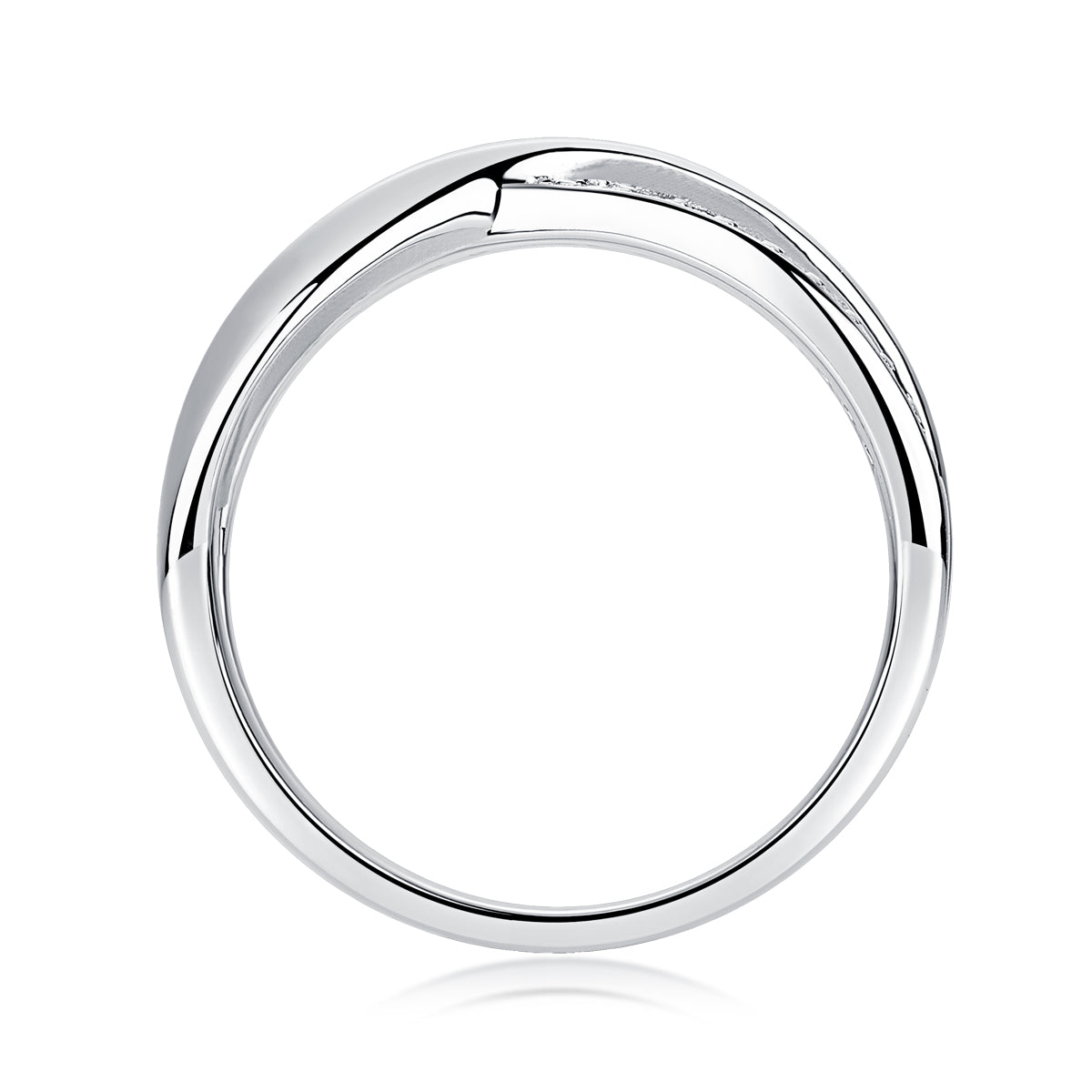 1Wrap Around The Diamond Ring Luxury Fashion Set Moissanite Silver Ring Prohibit TikTok sales - 5 - CJ