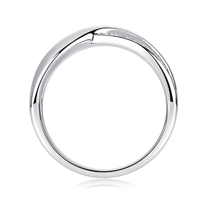 1Wrap Around The Diamond Ring Luxury Fashion Set Moissanite Silver Ring Prohibit TikTok sales - 5 - CJ