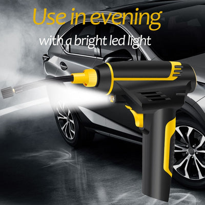 Automatic Portable Handheld Digital LED Smart Car Air Compressor - 0 - CJ