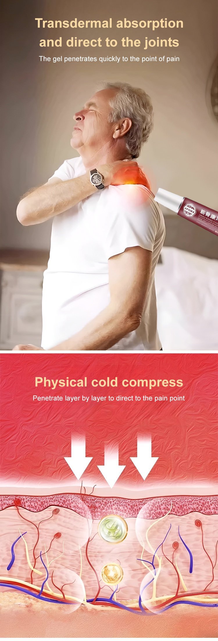Cold Compressed Gel For Tendons And Bones - 0 - CJ