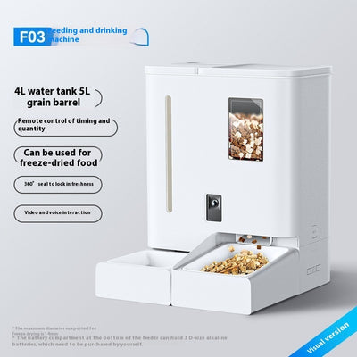 Wireless Smart Video Automatic Pet Feeder - 0 - CJ
