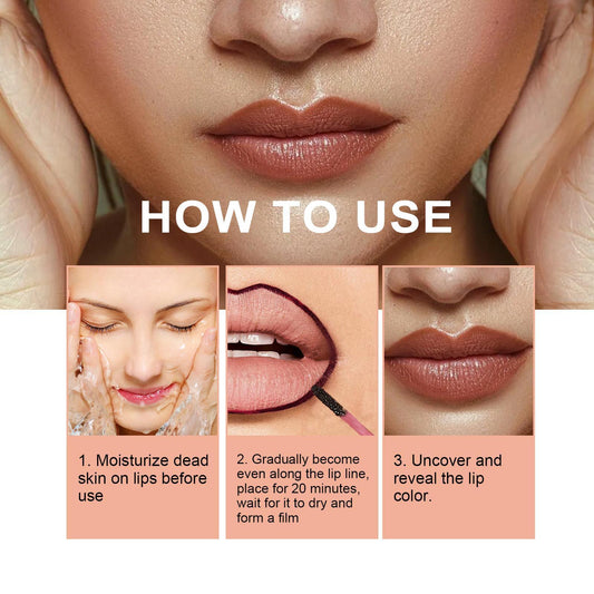 Ouhoufeng Lip Line Natural Lip Color Anti - peeling Lip Primer - 5 - CJ