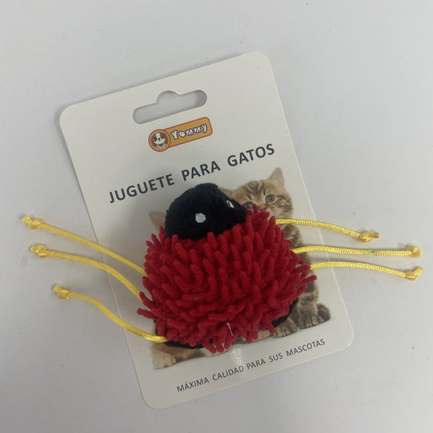 Cat Toy - Mop Cloth Beetle - 5 - CJ