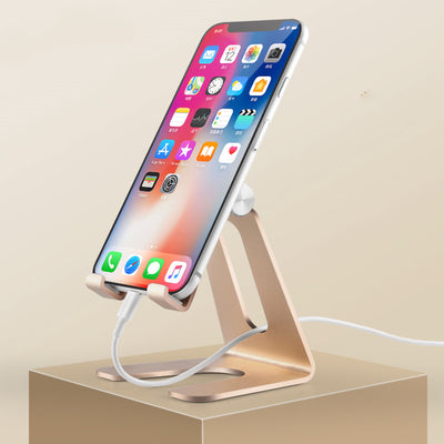 Metal folding mobile phone stand - 0 - CJ - Rose Gold - CJSJSJSJ01477 - Rose Gold