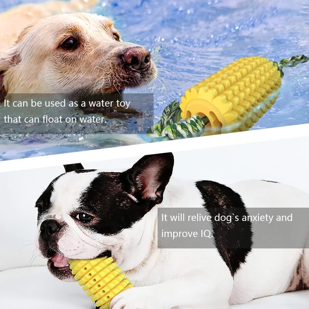 Dog Toys, Dog Toys Suitable For Strong Chewing, Durable And Chewy Squeaking Interactive Dog Toys, Small, Medium And Large Dog And Puppy Teeth Chewing Corn Cob Toys - 5 - CJ