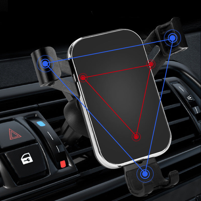 Car Aluminum Alloy Mobile Phone Holder - 0 - CJ