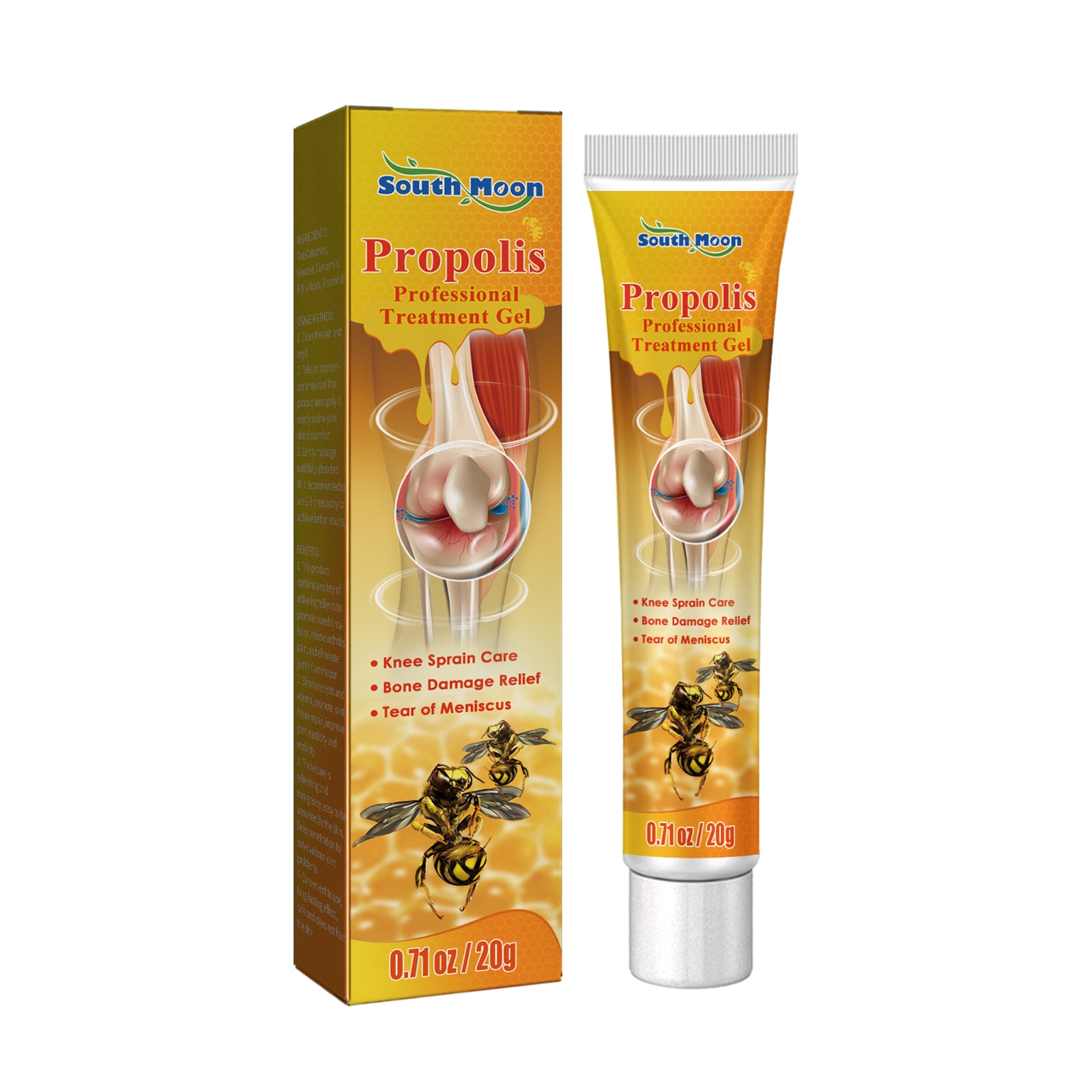 South Moon Joint Care Gel Body Massage Cream For Knee, Lumbar, Shoulder, Neck And Hamstring Pain Relief - 5 - CJ