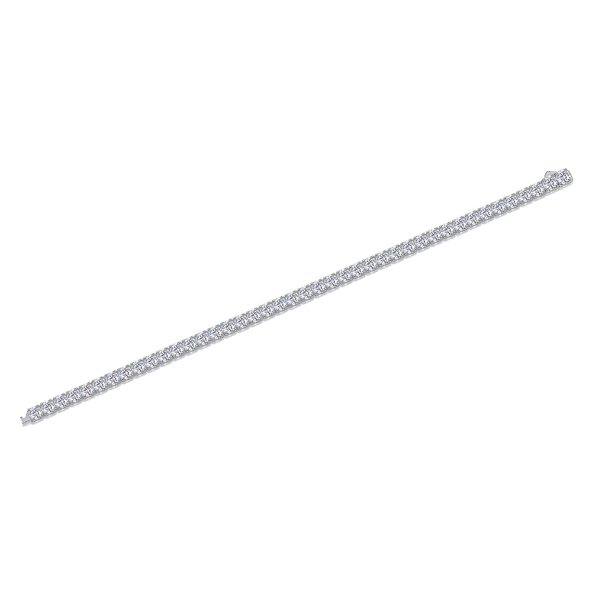1Gravitation Luxury Fashion Mossan Diamond S925 Silver Bracelet Prohibit TikTok sales - 5 - CJ