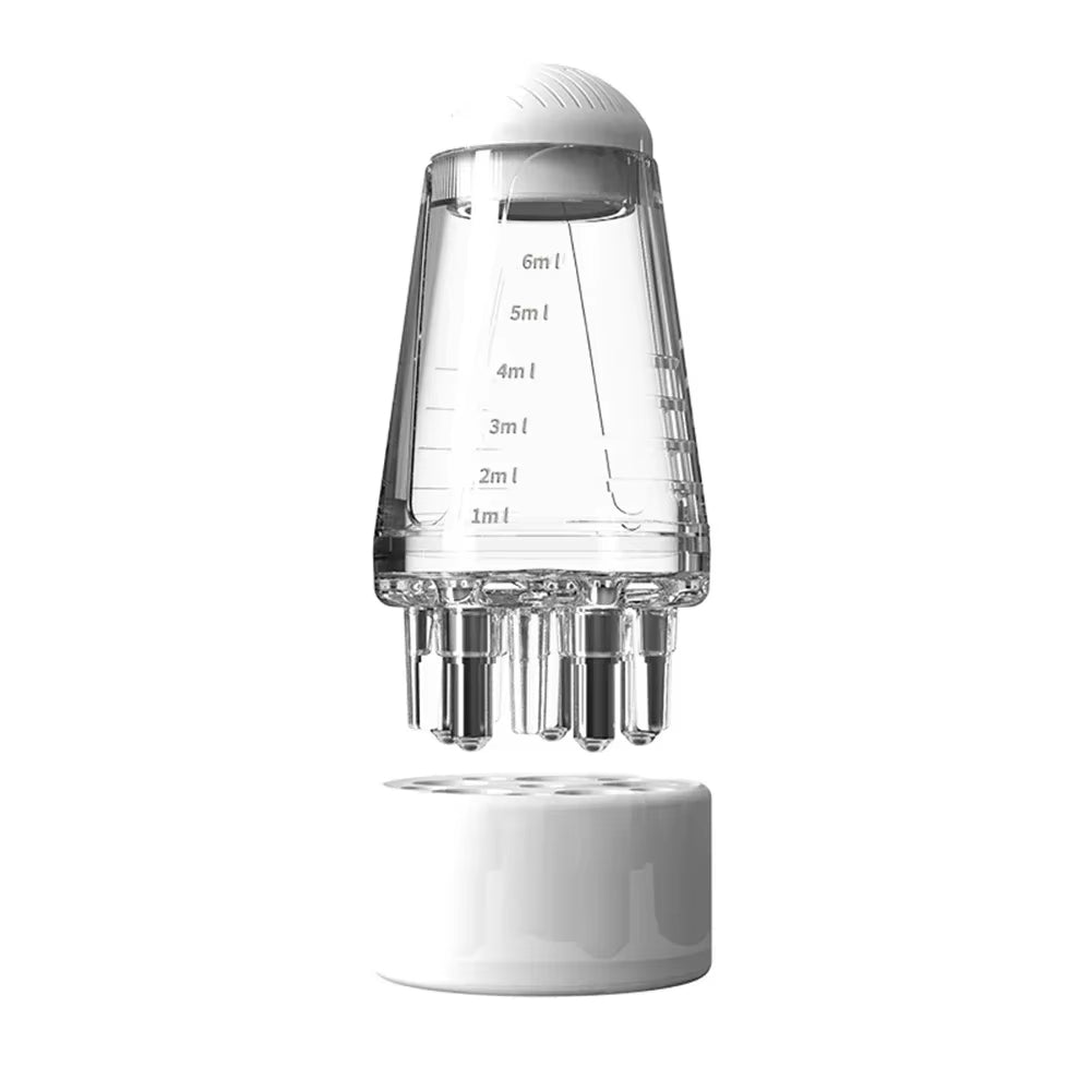 Mini Medicine Guide Comb Roller Ball Massage Comb Scalp Medicine Liquid Applicator For Hair Growth And Strong Roots - 5 - CJ