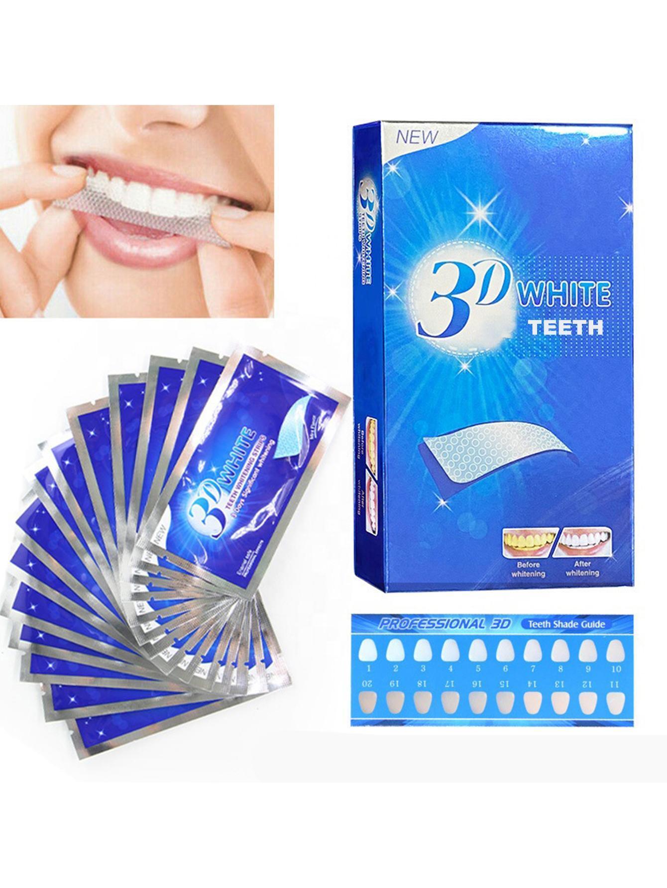 Teeth Whitening Strips 14 Treatments, 28 White Strips For Teeth Whitening, Reduced Sensitivity White Strips For Teeth Whitening - 5 - CJ