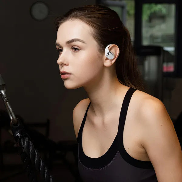 Wireless V5.4 Open Ear Earbuds With Earhook LED Display Charging Case IPX5 Waterproof 300Hrs Standby Time Touch Control Stereo Sport Headphones For Workout Running - 5 - CJ