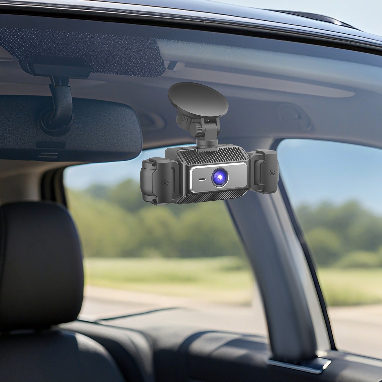 4 Channel Car Dash Cam With 128G MMC Card 1080P Front 720P Left Right 480P Rear G - Sensor Parking Monitor Loop Recording Night Vision 360 Degree Surveillance Car Camera - 5.0 - cjdropshipping