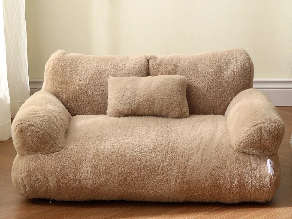 Luxury Cat Bed Sofa Winter Warm Cat Nest Pet Bed For Small Medium Dogs Cats Comfortable Plush Puppy Bed Pet Supplies - 0 - CJ