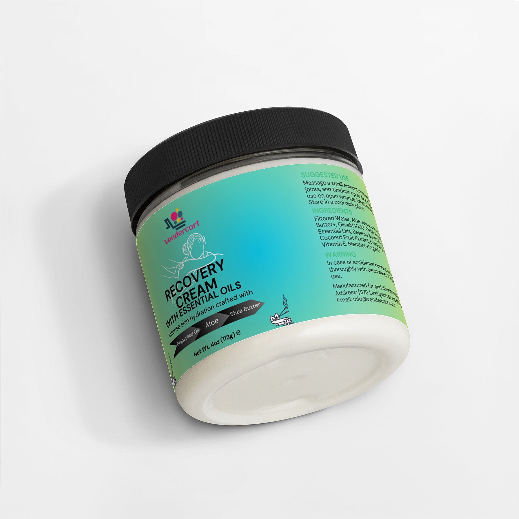 Recovery Cream For Joints, Tendons And Muscles Deep Relief With Hydration Boost - 5 - CJ