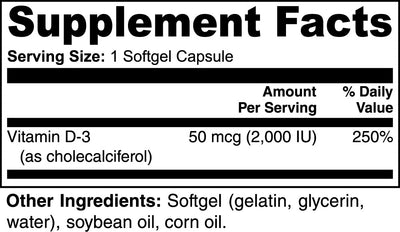 Vitamin D3 2000 IU For Women Bone Strength, Hormonal Balance, And Immune Support - 5 - CJ