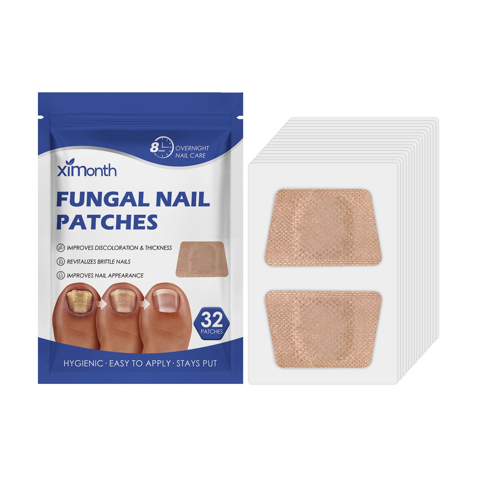 Ximonth Nail Care Patches Gently Repair Nails For Easy Daily Cleaning With Simple Care Patches - 5 - CJ