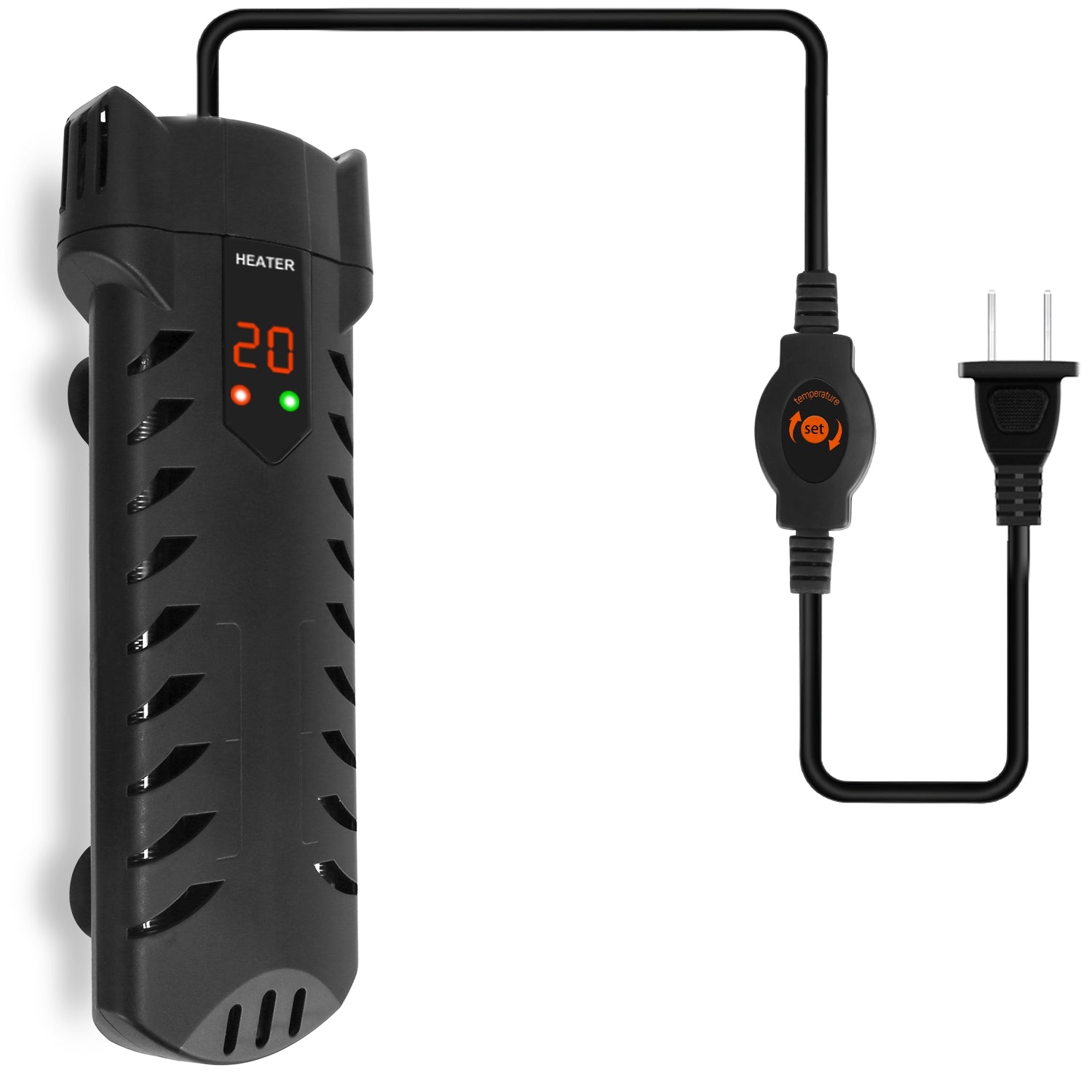 500W Submersible Aquarium Heater Temperature Adjustable External Controller 79Gal Fish Tank Heater Aquarium Thermostat Heater For Freshwater Saltwater - 5 - CJ