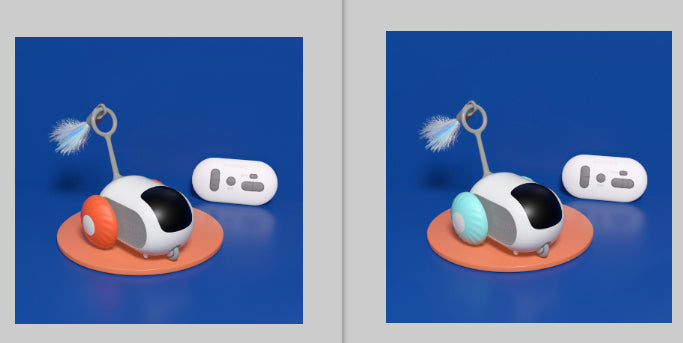 Remote Control Interactive Cat Car Toy USB Charging Chasing Automatic Self - moving Remote Smart Control Car Interactive Cat Toy Pet Products - 0 - CJ