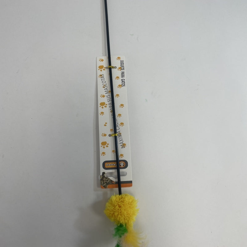 Colorful Feather Ball Cat Toy