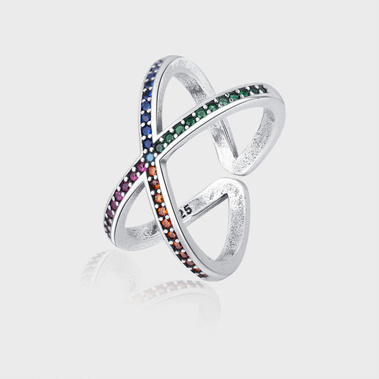 Japanese Light Luxury Cross Ring Designed By Minority Women - 4 - https://x.com/titan_prim62775J