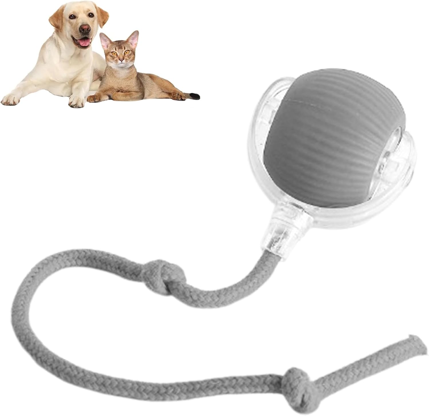 Rolling Ball Ball For Dogs Doggie Ball Interactive Dog Smart Ball Toy Interactive Cat Ball Toy 360  Smart Automatic Rolling Pet Ball - 4 - CJ