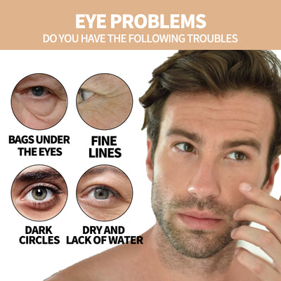 East Moon Men's Hydrating Energizing Eye Roller Firming And Lifting To Reduce Fine Lines And Dark Circles Under Eye Bags - 5 - CJ